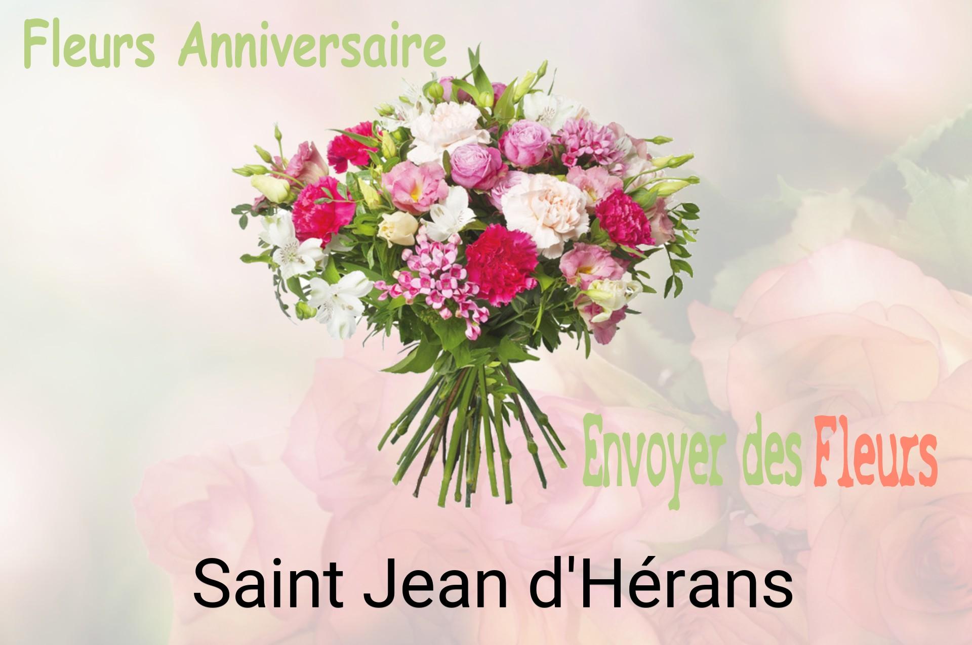 Bouquet de fleurs d’anniversaire livré à Saint-Jean-d'Hérans